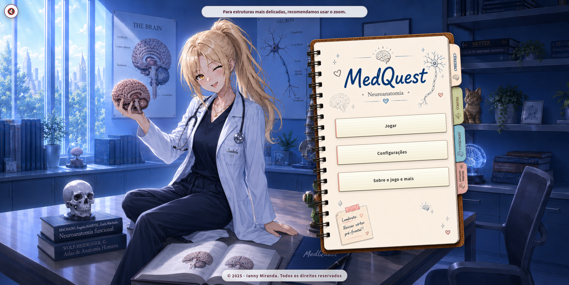 Screenshot do jogo MedQuest